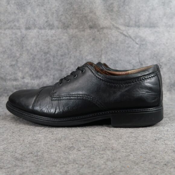 Dockers Shoes Mens 12 Oxford Derby Black Leather Gordon Classic Formal Cap Toe main image 9